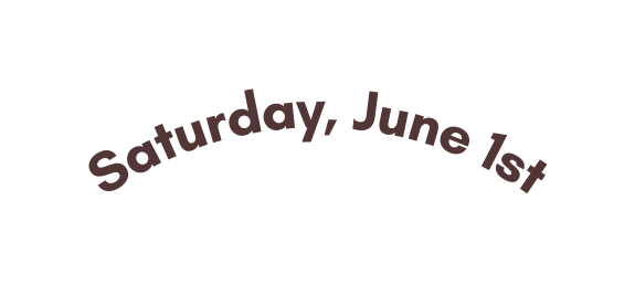 Saturday June 1st